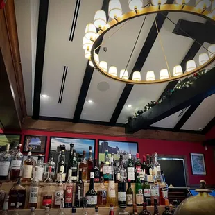 the bar