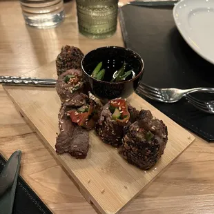 Asian Steak bites