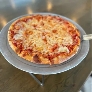 Got myself a cheese pizza today. WOW!