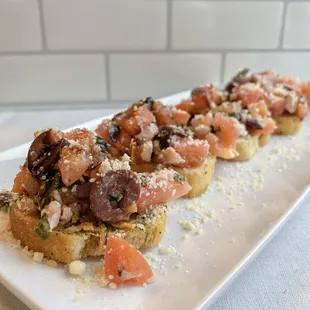 Greek bruschetta