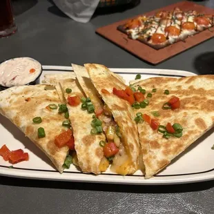 Lobster quesadilla