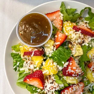 Tropical Cobb salad