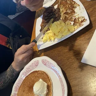 New York Steak and Eggs