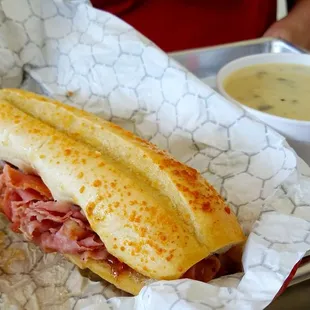 Italian Stallion w/ Spinach &amp; White Cheddar Soup