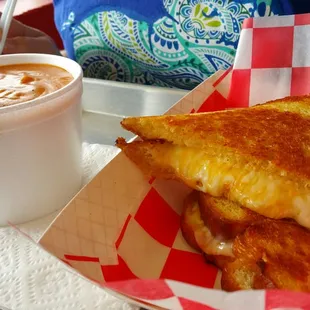 Classic Combo (Grilled Cheese &amp; Tomato Basil Soup)