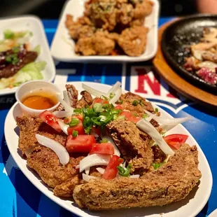 Lechon style pork chop