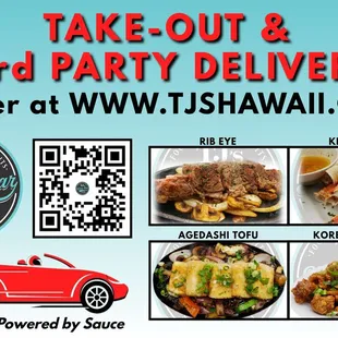 TAKE-OUT AND 3RD PARTY DELIVERY ONLINE