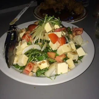 Tofu Watercress Salad