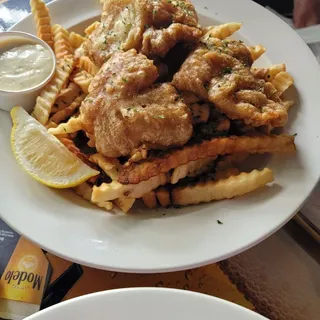 Fish & Chips (NO Rice/Mac)