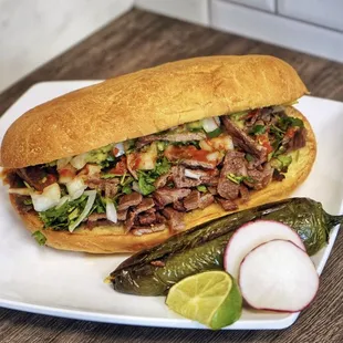 Carne Asada Torta