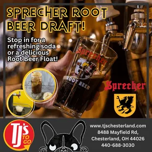 Root Beer on Draft - Get a Root Beer Float!