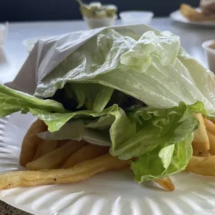 Lettuce Wrap Burger