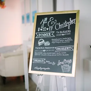 Awesome wedding catering by TK Burgers! Photo by Christa Norman Photography.