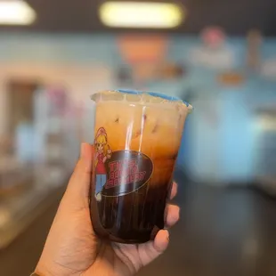 Thai Milk Tea with boba
