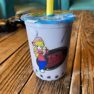 Taro milk tea