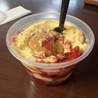 Strawberry Banana Pudding Ice Cream