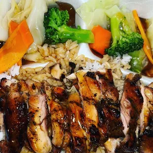 Teriyaki chiken delicious