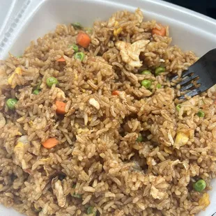 Shrimp fried rice (non-spicy)