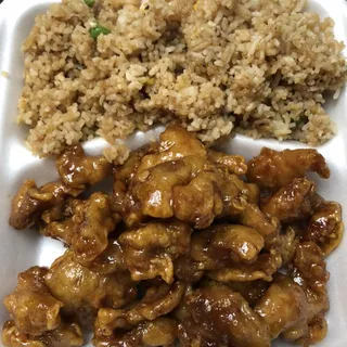 Orange chicken