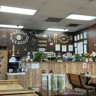 TK Thai Resto Inside decoration