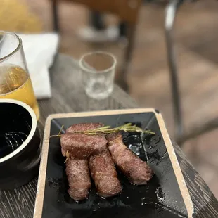 Freezer burnt dry Dry-Aged Black Angus Ribeye