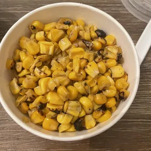 charred corn pretty good