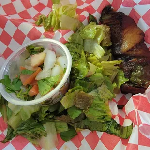 Jalapeño poppers wilted lettuce, and Pico was gross. It&apos;s disappointing since this was supposed to come with an avocado dipping sauce