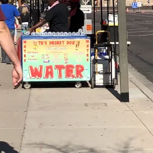 On the way to the game north east side of stadium