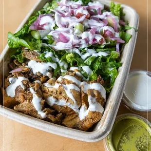 Carved Chicken Box with onions - Tasty!!