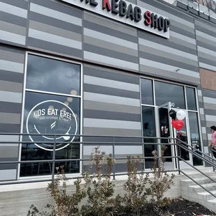 Front entrance outside