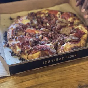 Meat Lovers Pizza