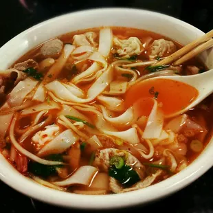 Beef Stew Rice Noodle Soup