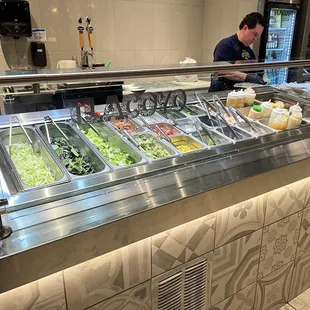 a salad bar