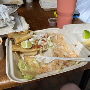 Steak Tacos Plate