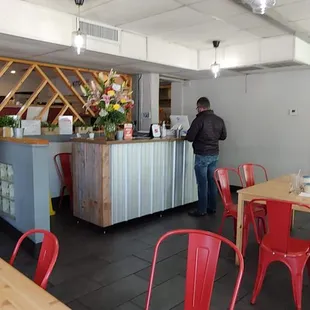 Interior dining area