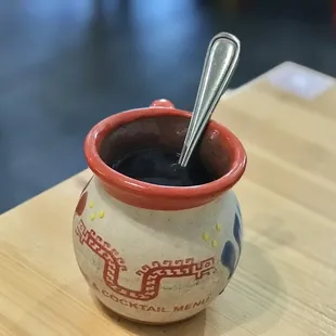Hot coffee