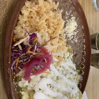 Enchiladas Verdes
