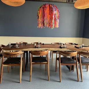 Private dinning space