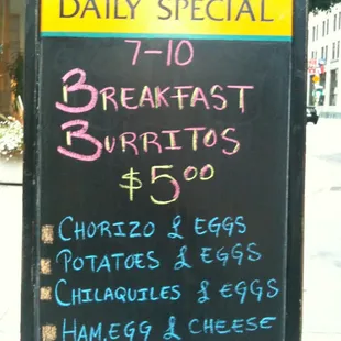Breakfast Burritos