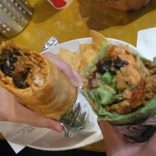 Mole Poblano Burrito
