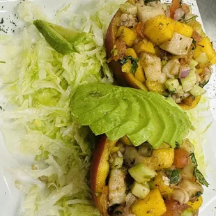 Ceviche de mango