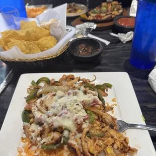 Lunch Fajitas Rice Bowl
