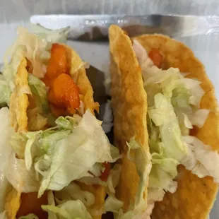 Shrimp n crab taco