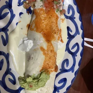 Mini monster burrito