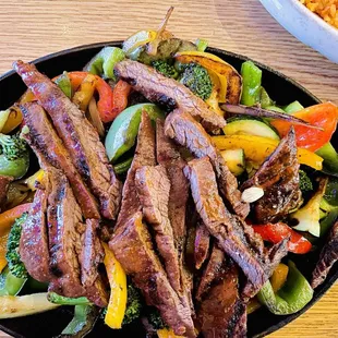 Steak fajita!