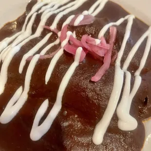 Chicken Mole Enchiladas