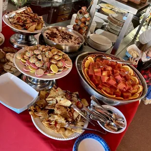 Desserts Sunday brunch