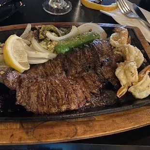 Surf and Turf Fajitas