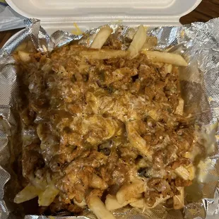 Chile Cheese Fries w/ Al Pastor - Full order