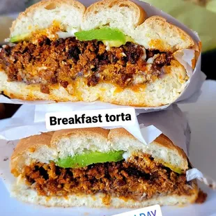 The best Breakfast torta